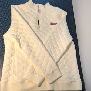 EUC Vineyard Vines Quilted Shep Shirt SzL worn 1X